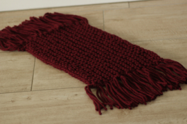 Boho layer bordeaux rood