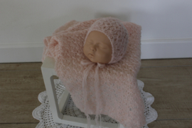 Newborn setje zacht roze