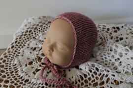 Newborn bonnet stonewashed