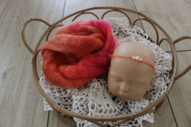 Kidsilk mohair wrap met gratis tieback