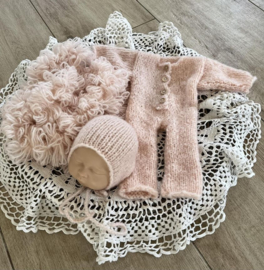 3 Delige newborn set zalm/roze