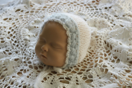 Newborn mohair bonnet