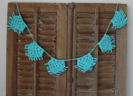 Macramé slinger mint