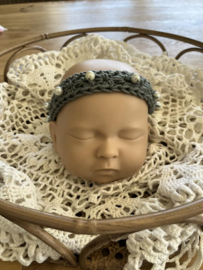 newborn tieback groen