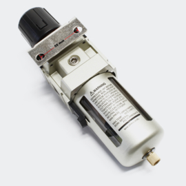 Drukregelaar perslucht met filter en manometer 1,2"