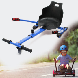Hoverkart zitje voor Hoverboard blauw