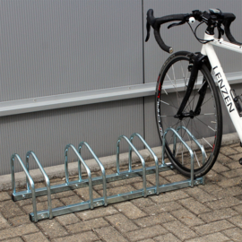Fietsenrek 4 fietsen 95x33x27cm verzinkt staal