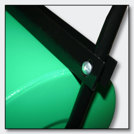 Vulbare gazonroller gazonwals 57cm groen