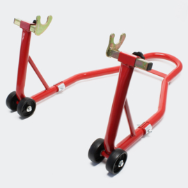 Inrijwielklem motorfiets standaard achterwiel (450kg) rood