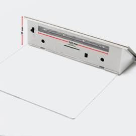 Huisnummer solar LED verlichting transparant incl. cijfers/letters