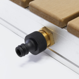 Tuindouche buitendouche Upside Down teak rond Ø 70cm