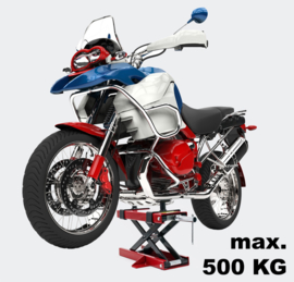 Motorlift werkbank met handslinger tot 500 kg