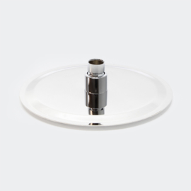 Regendouche douchekop rond RVS ultra dun 25 cm