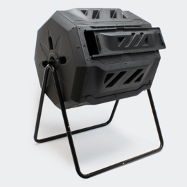 Compostvat trommelcomposteerder 160 liter draaibaar