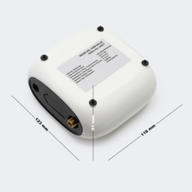 Draagbare mini-airbrushcompressorset V5 dubbele actie