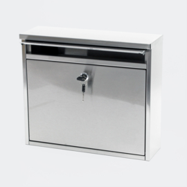 Brievenbus muurmontage V13 inox rvs