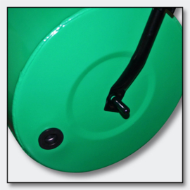 Vulbare gazonroller gazonwals 57cm groen