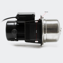 Inox draagbare elektrische tuinpomp 1100W 4600l/h