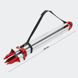 Laserstatief waterpas telescopisch uitschuifbaar 162.5cm