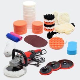 Polijstmachine poliermachine 50-delige set 1200W
