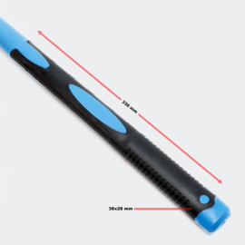 Pikhouweel met glasvezel steel