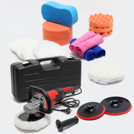 Polijstmachine PRO poliermachine 26-delige set 1500W