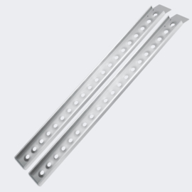 Laadbrug oprijplaat draagbaar aluminium 2 stuks 160cm tot 364kg