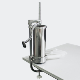 Worstvulmachine inox 3,5 liter worstenvuller