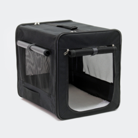 Opvouwbare transportkooi bench honden draagtas medium 58x46x53cm