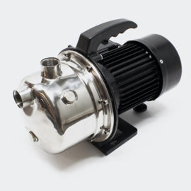 Inox draagbare elektrische tuinpomp + control 1100W 4600l/h