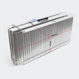 Rolstoelhelling Aluminium dubbel inklapbaar 244cm 270kg