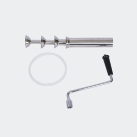 Professionele worstvulmachine inox 5 liter worstenvuller