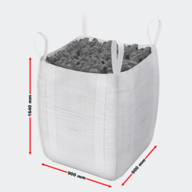 Big bag bulkzak tuinafvalzak 90x90x165cm tot 1000kg