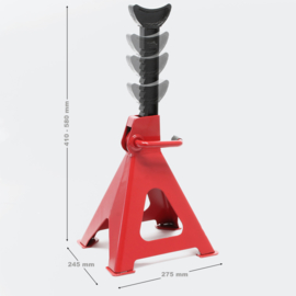 PRO Assteunen 2 stuks 6000kg/stuk autokrik