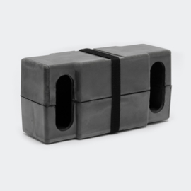 Isolerende mantel RVS platenwarmtewisselaar B3-12-10