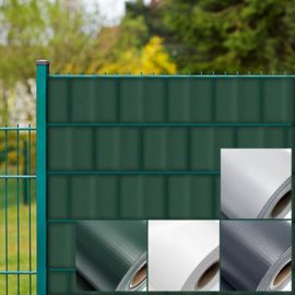 Balkondoek hekdoek privacydoek 70 meter 650 g/m² zwart