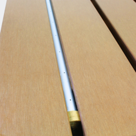 Tuindouche buitendouche Upside Down teak 70x55x8cm