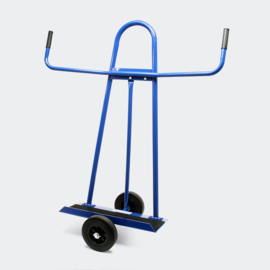Platenwagen platenkar tot 340 kg met 2 massief rubberen wielen