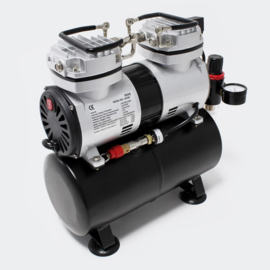 Airbrush compressor AS196 met 2 cilinders