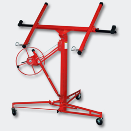 Gipsplaatlift XXL gyproclift heftafel tot 68kg rood