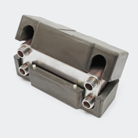 Isolerende mantel RVS platenwarmtewisselaar B3-32-30