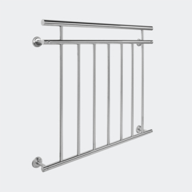 Balkonleuning reling balustrade RVS 90 x 100cm
