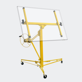 Gipsplaatlift PRO XXL gyproclift heftafel tot 68kg geel