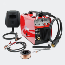 0 MIG - MAG mobiele laspost met 40–160 Amp 0,6–0,8mm lasdraad