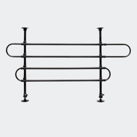 Hondenrek universeel voor auto vrij instelbaar automodel A in metaal