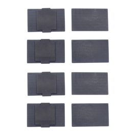 XPO tool Stofbescherming Muur 4x10m Schuifsluiting Film Deur