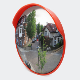 Verkeersspiegel veiligheidsspiegel uitrit convex bolle kijkhoek 80cm