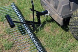 Ontmosser kam 120cm zitmaaier tractor