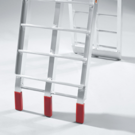 Oprijplaat opvouwbaar draagbaar aluminium 226cm 340kg