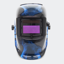 Automatische verduisterende lashelm kleur blauw-zwart